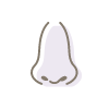 鼻のアイコン